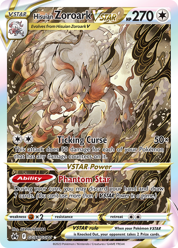 Zoroark de Hisui VSTAR